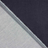 Denim bleu foncé en coton et élasthanne - Ribes y Casals