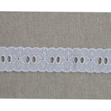 Bande Brodée Blanc 27mm - Ribes y Casals