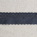 Bande Brodée Marine 37mm - Ribes y Casals