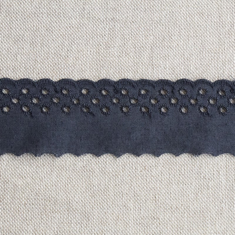 Bande Brodée Marine 37mm - Ribes y Casals