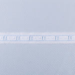 Bande Batiste Blanc Et Bleu 2,5cm - Ribes y Casals