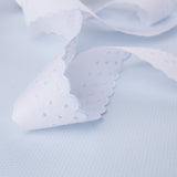 Bande Batiste Blanc Et Bleu 3cm - Ribes y Casals
