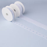 Bande Batiste Blanc Et Bleu 3cm - Ribes y Casals