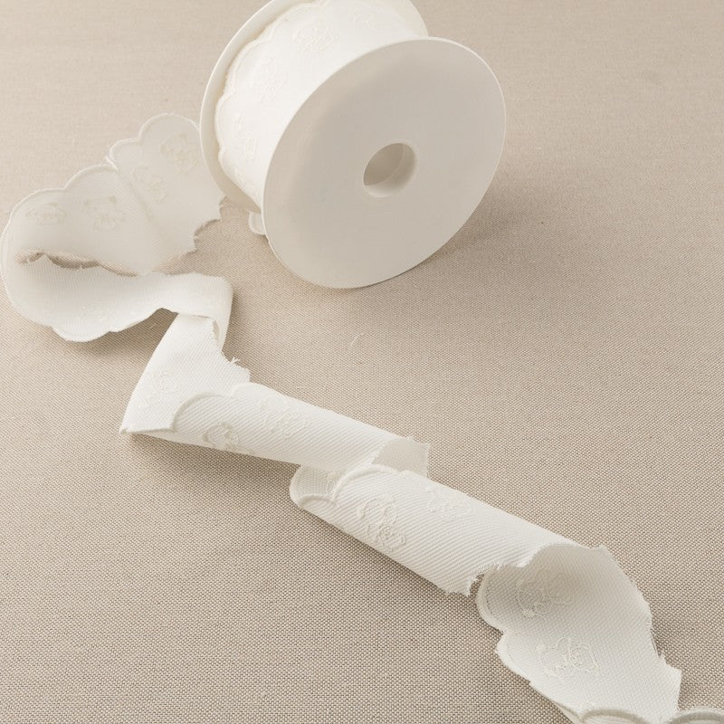 Bande De Piqué Beige 6,5cm - Ribes y Casals