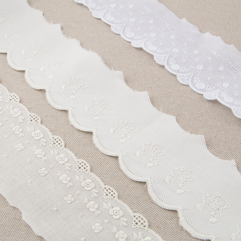 Bande De Piqué Beige 6,5cm - Ribes y Casals