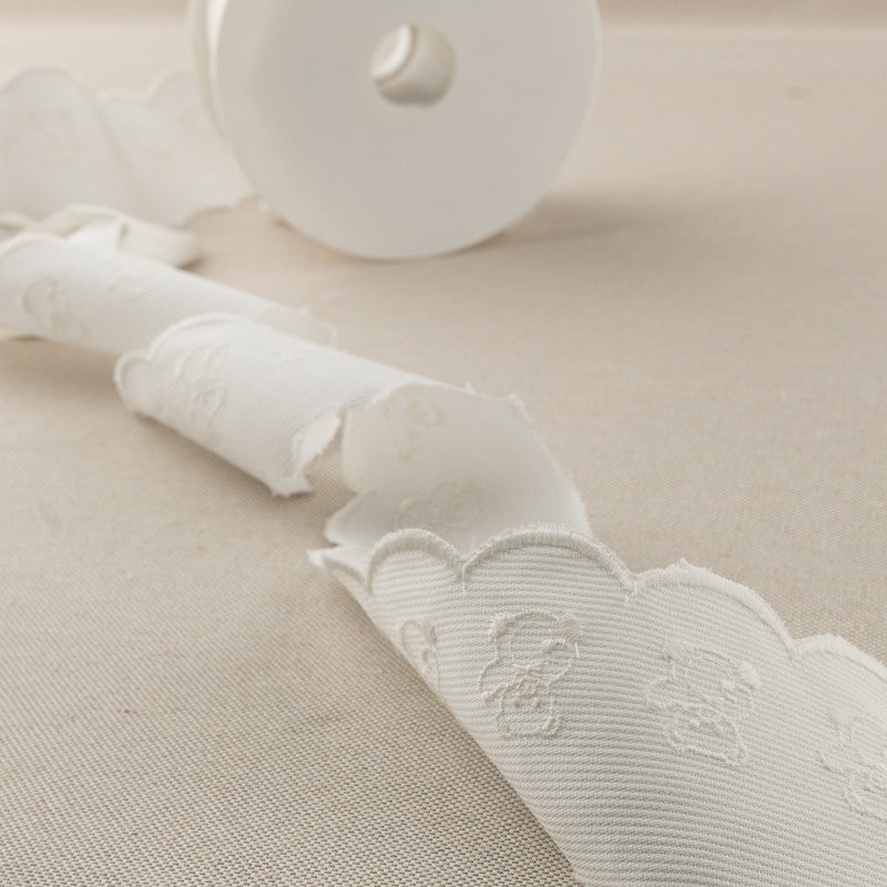 Bande De Piqué Beige 6,5cm - Ribes y Casals