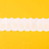 Bande De Piqué Blanc Jaune 6,5cm - Ribes y Casals