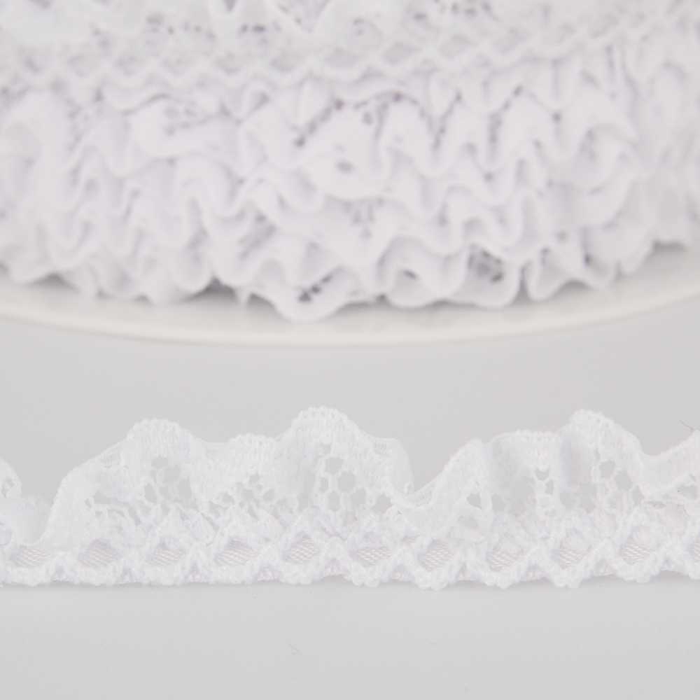 Dentelle Passementerie Nylon Blanc 15mm - Ribes y Casals