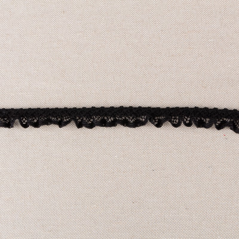 Dentelle Passementerie Nylon Noir 15mm - Ribes y Casals