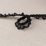 Dentelle Passementerie Nylon Noir 15mm - Ribes y Casals