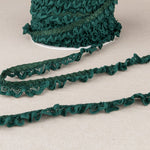 Dentelle Passementerie Nylon Vert Bouteille 15mm - Ribes y Casals