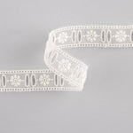 Bande De Gaze Brodée Beige 2cm - Ribes y Casals