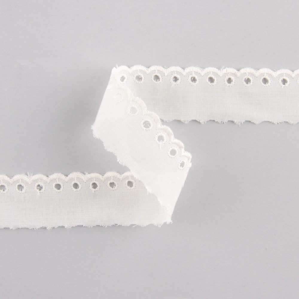 Ruban Coton Brodé 2.5cm - Ribes y Casals