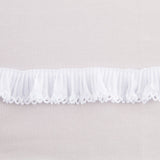 Ruban Plissé Piquillo 3cm Blanc - Ribes y Casals