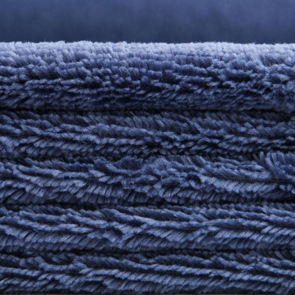 Tissu Éponge Bambou Bleu - Ribes y Casals