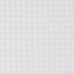 Tissu Piqué Relief Carreaux Blanc - Ribes y Casals