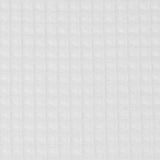 Tissu Piqué Relief Carreaux Blanc - Ribes y Casals