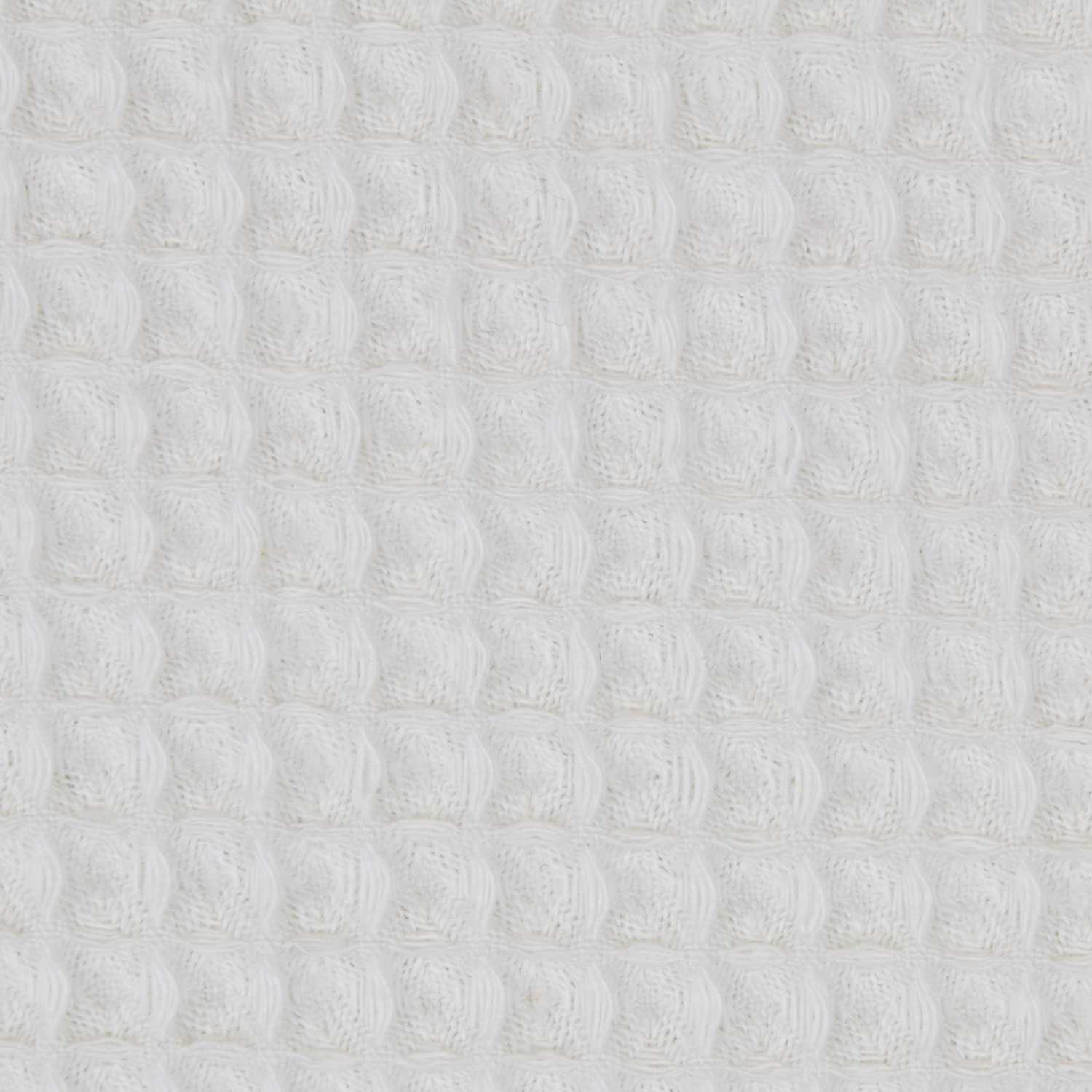 Tissu Piqué Relief Carreaux Écru - Ribes y Casals