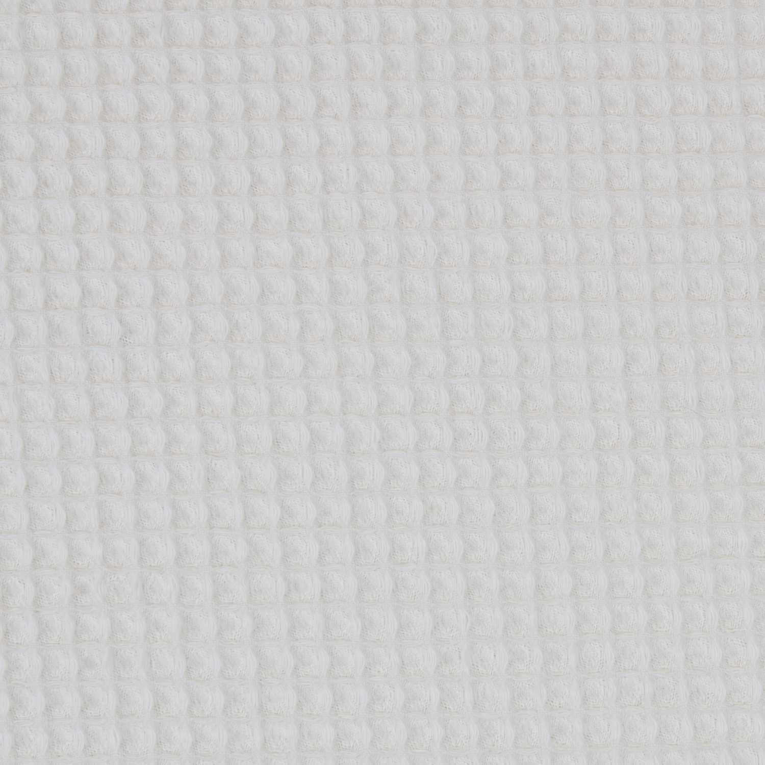 Tissu Piqué Relief Carreaux Écru - Ribes y Casals