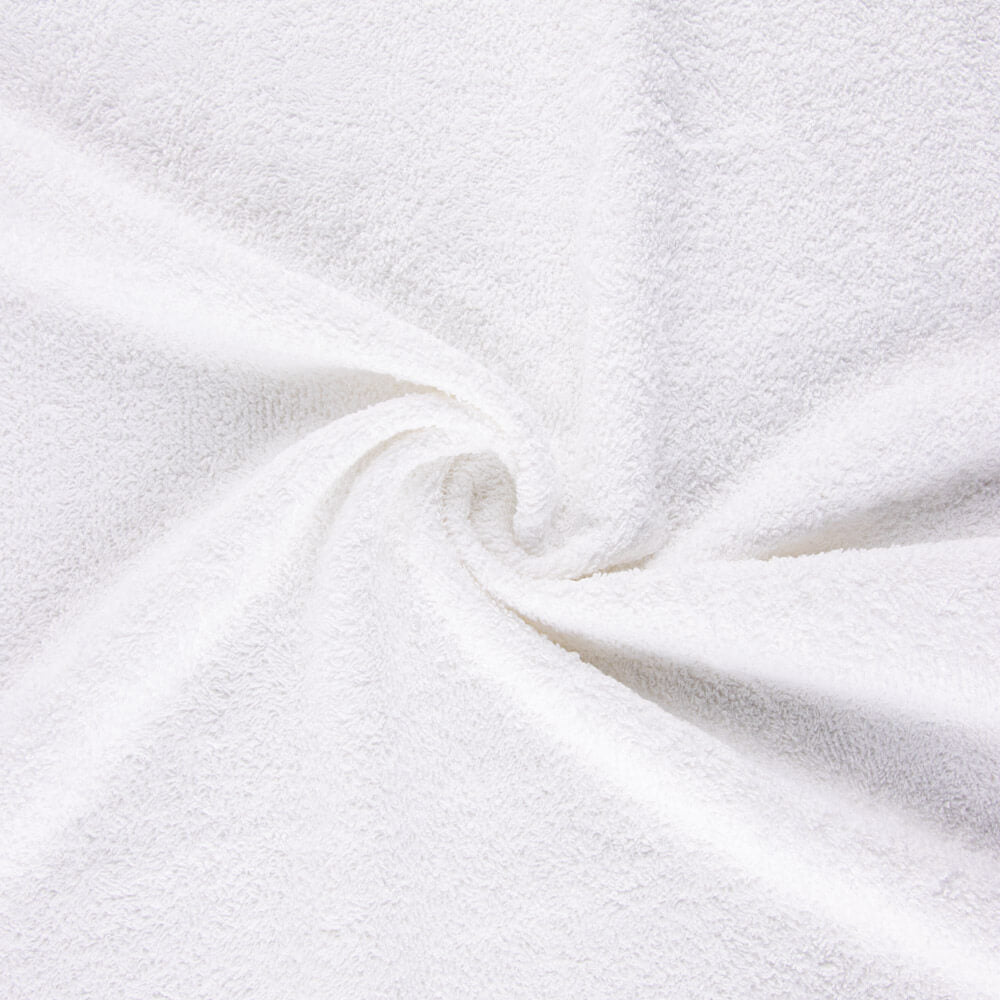 Retal Tela Rizo Toalla Algodón Blanca 420 gr. 100x150 cm - Ribes y Casals