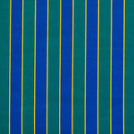 Auvent en téflon à rayures bleues et vertes - Ribes y Casals