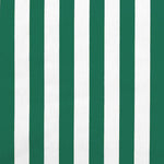Parasol Teflon Rayures Vert Blanc - Ribes y Casals