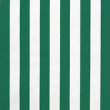 Parasol Teflon Rayures Vert Blanc - Ribes y Casals
