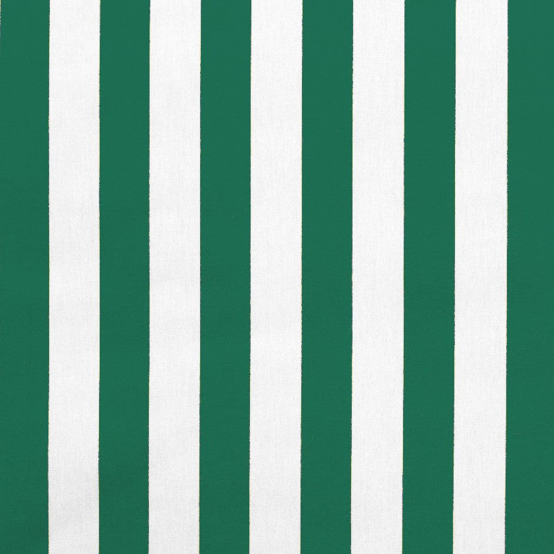 Parasol Teflon Rayures Vert Blanc - Ribes y Casals