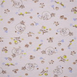 Tissu Tondu Dessins Bleus - Ribes y Casals