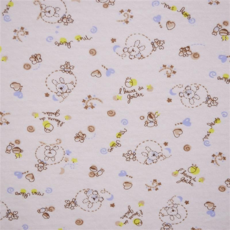 Tissu Tondu Dessins Bleus - Ribes y Casals