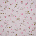 Tissu Tondu Dessins Roses - Ribes y Casals