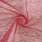 Retal Tul Araña Rojo 185x150 cm - Ribes y Casals