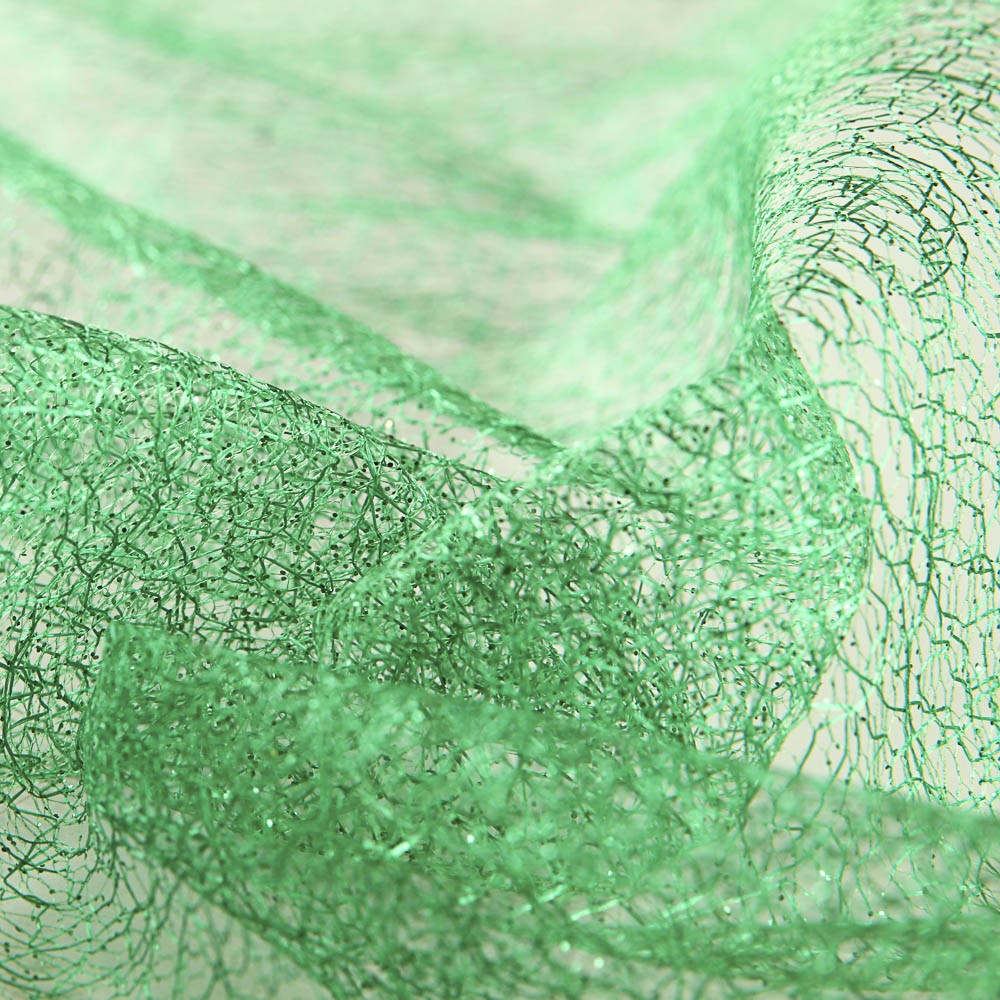 Retal Tul Araña Verde 80x150 cm - Ribes y Casals