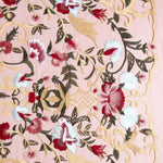 Tulle Brodé Floral Bordeaux - Ribes y Casals