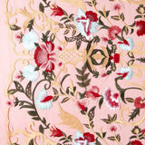 Tulle Brodé Floral Bordeaux - Ribes y Casals