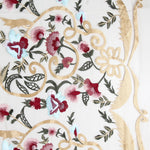 Tulle Brodé Floral Rose - Ribes y Casals