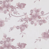 Tulle Brodé De Fleurs Malva - Ribes y Casals