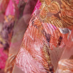 Tulle Brodé De Fleurs Multicolores - Ribes y Casals