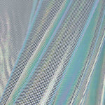 Tulle Holograph Élastique Blanc - Ribes y Casals