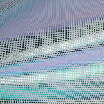 Tulle Holograph Élastique Blanc - Ribes y Casals