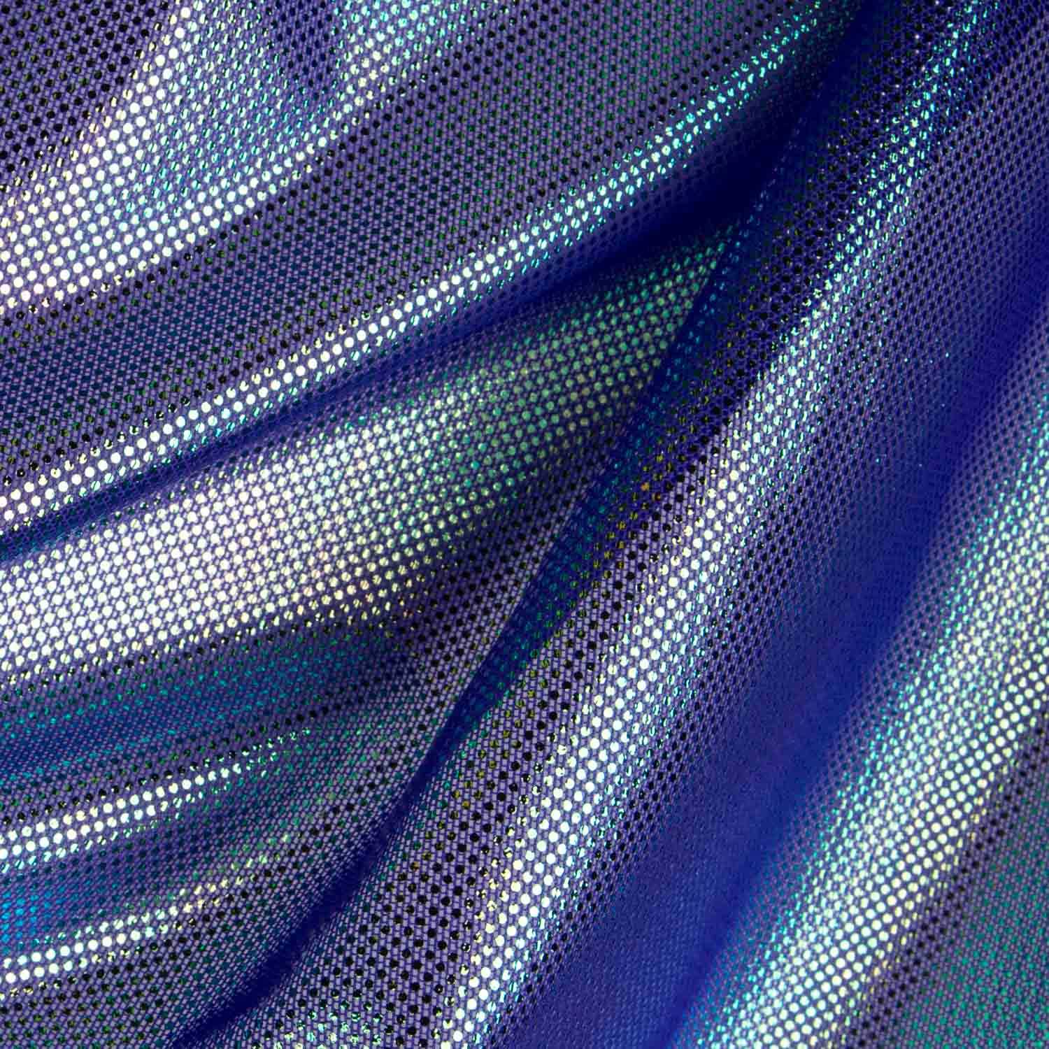 Tulle Élastique Holographique Lila - Ribes y Casals