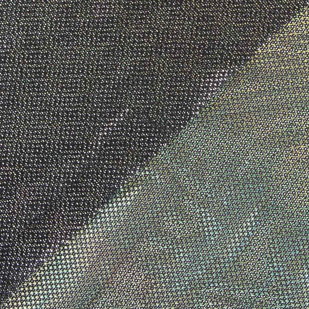Tulle Holograph Élastique Noir - Ribes y Casals