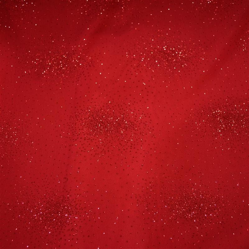 Tulle Élastique Explosion Rouge - Ribes y Casals