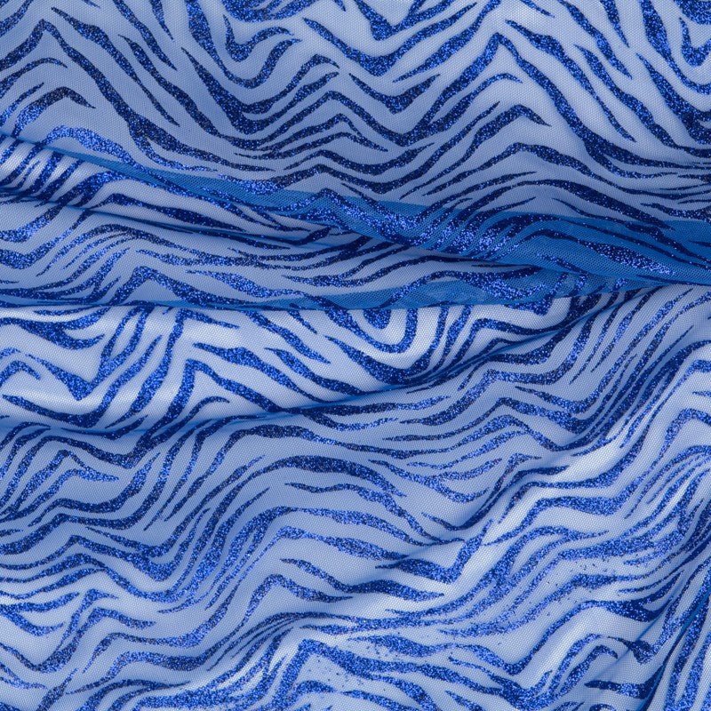 Tulle Élastique Sauvage Bleu Électrique - Ribes y Casals