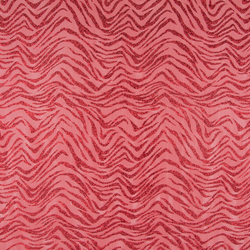 Tulle Élastique Sauvage Rouge - Ribes y Casals