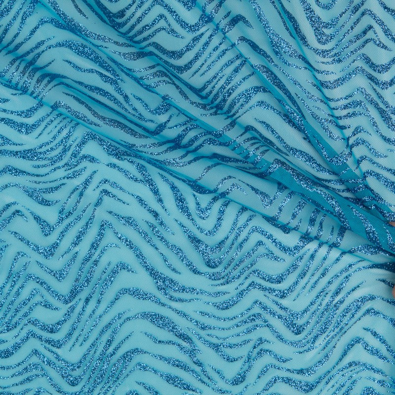 Tulle Élastique Sauvage Turquoise - Ribes y Casals