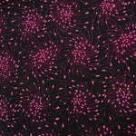 Tulle Fantaisie Glitter Noir Rose - Ribes y Casals
