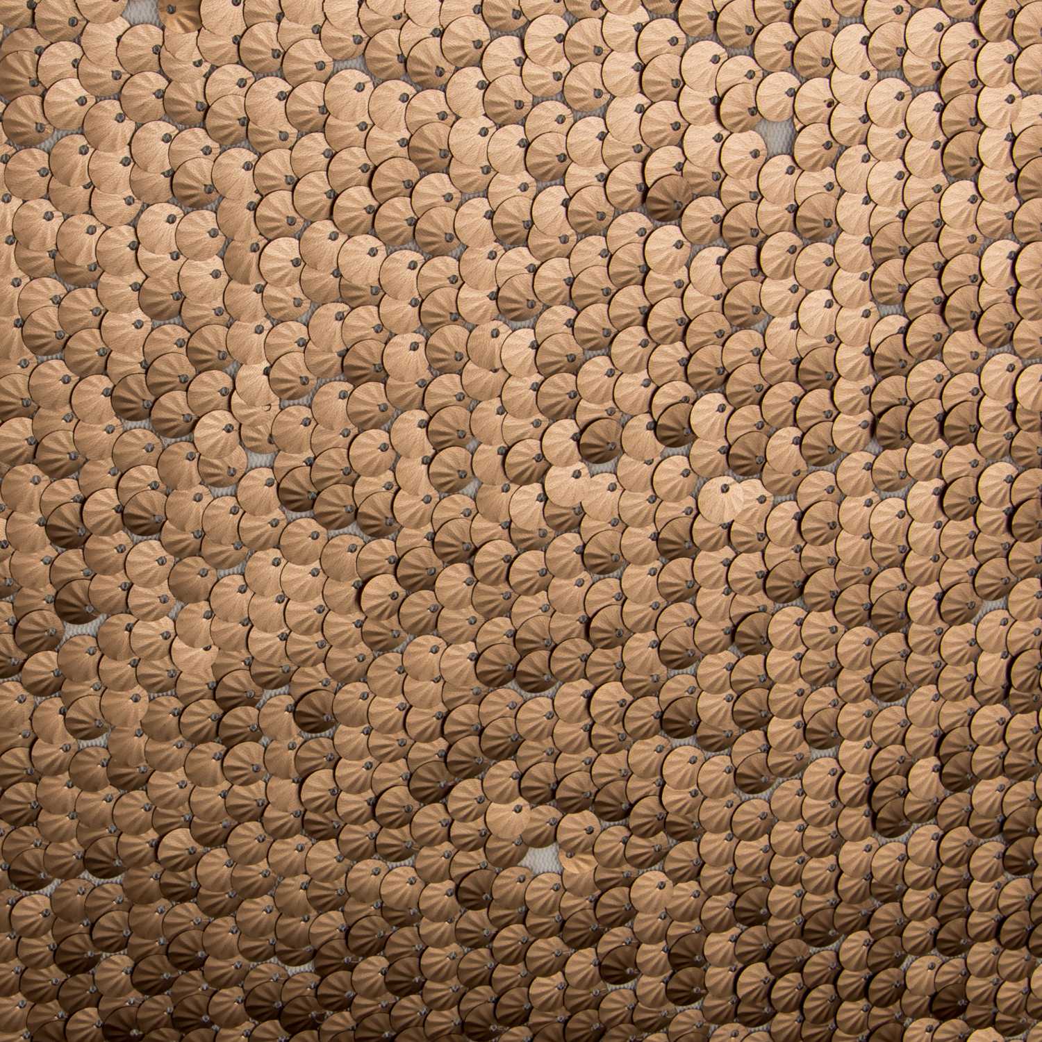 Tulle Paillettes Coquilles Dorée Or - Ribes y Casals