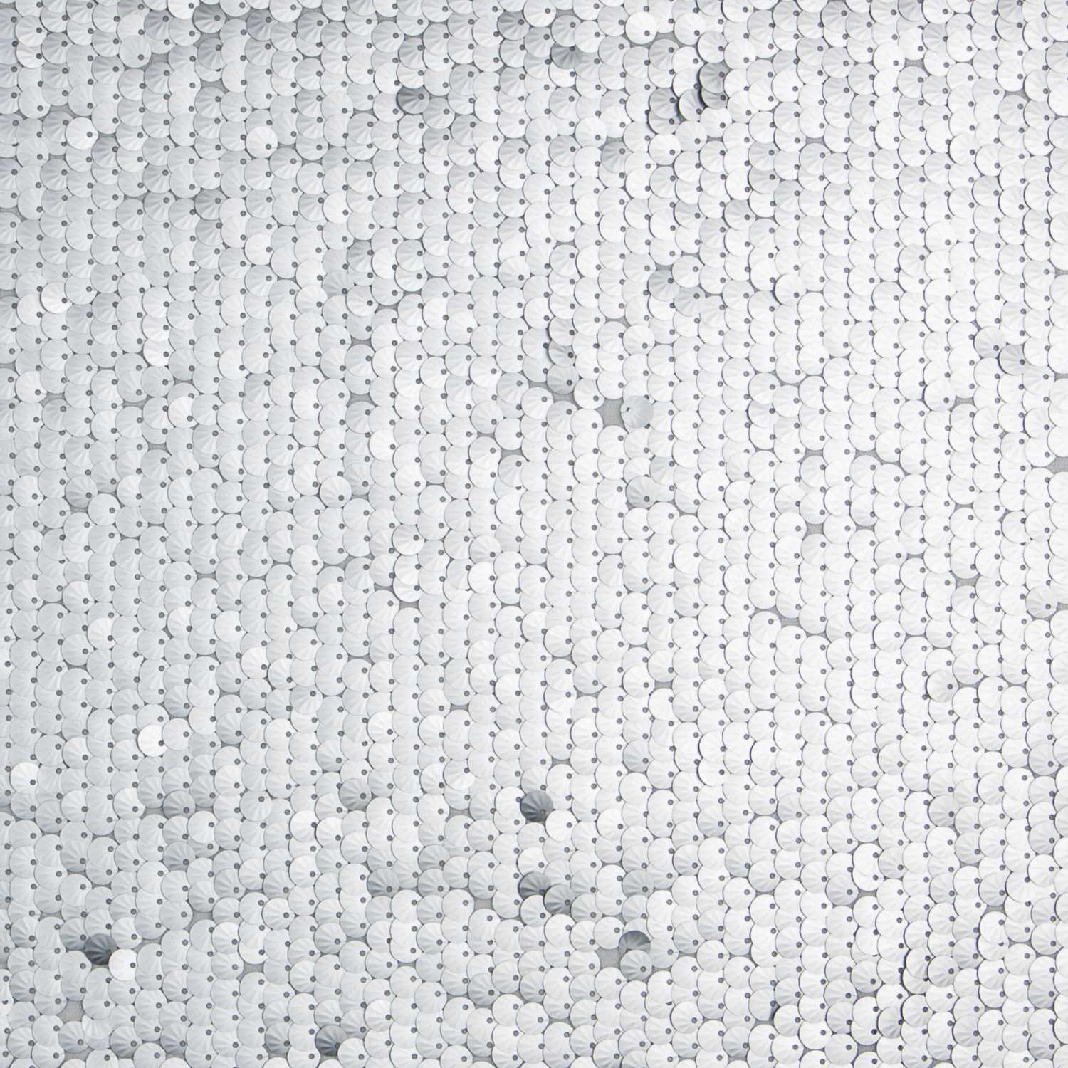 Tulle Paillettes Coquilles Argenté - Ribes y Casals