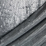 Tulle Paillettes Coquilles Argenté - Ribes y Casals